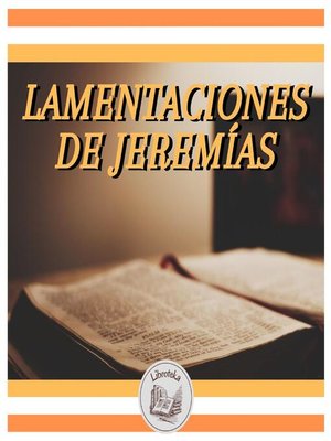 cover image of Lamentaciones De Jeremías